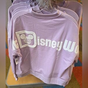 Disney Parks Mickey Mouse's Retro Vacation Icon Shoulder Pullover